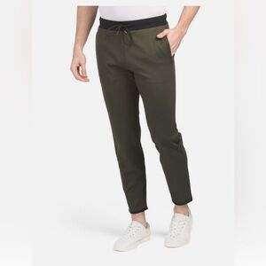 THEORY Demir Contrast Trim Plinth Joggers